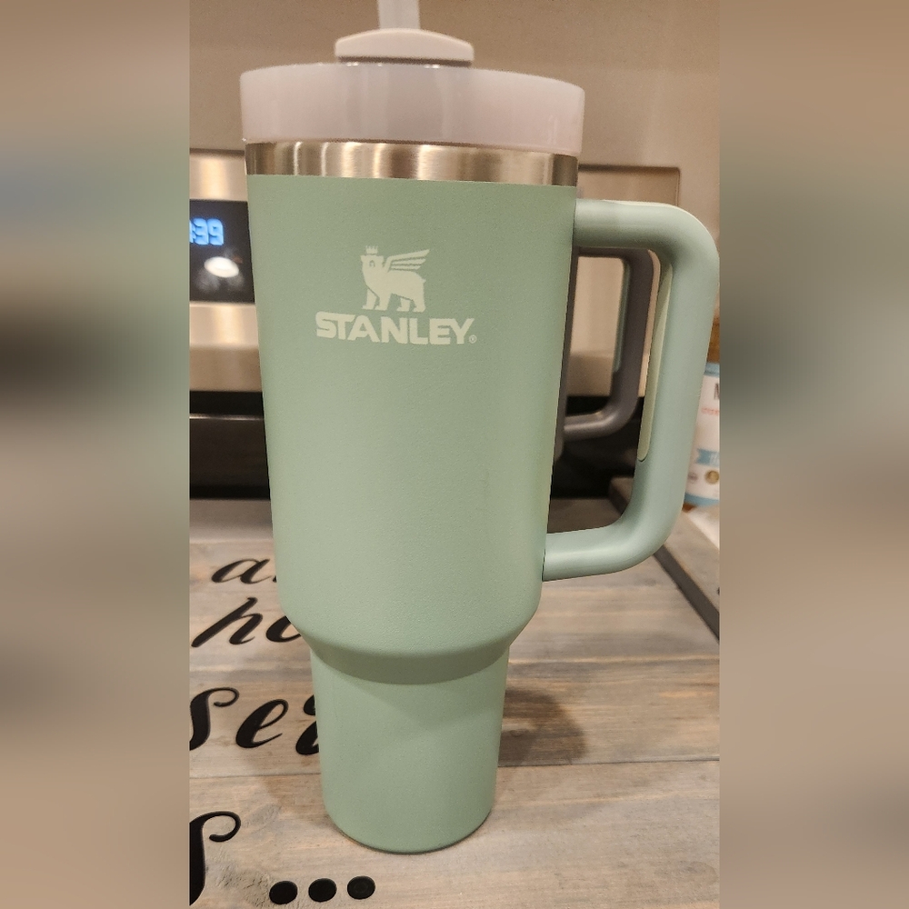 Stanley Mint Green Travel Mug